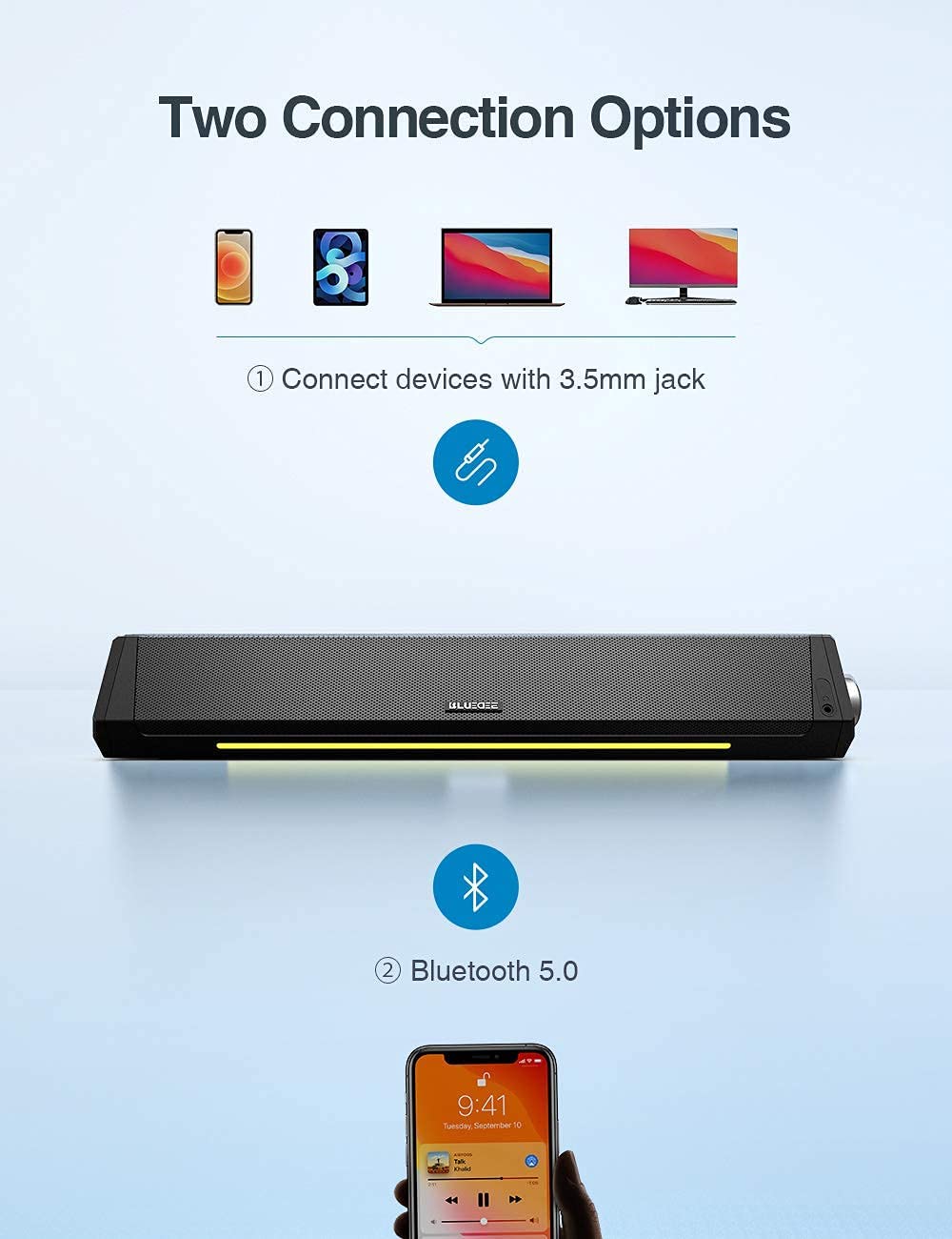 Wired Computer Sound Bar