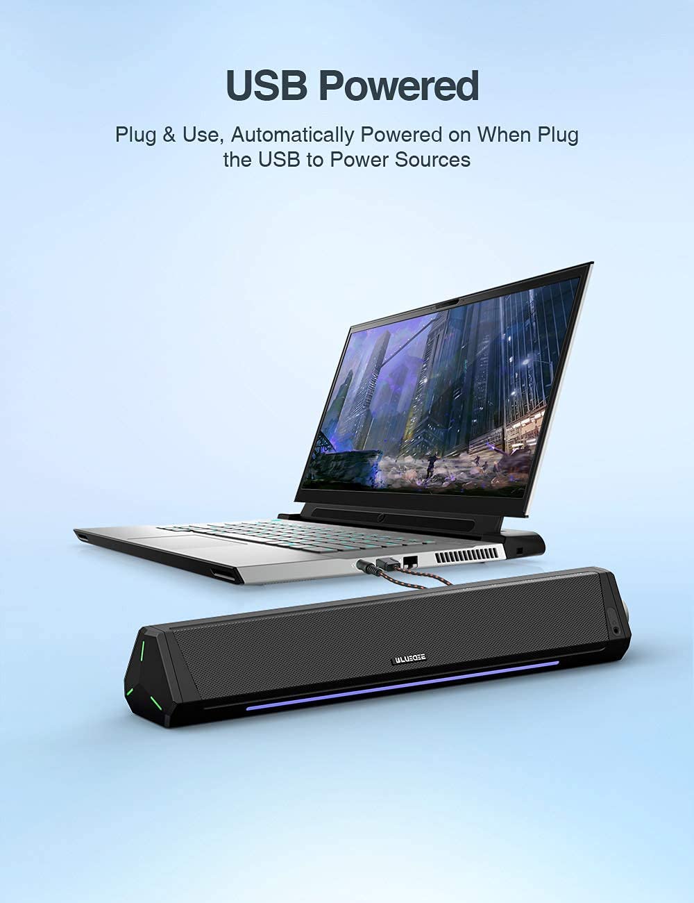 Wired Computer Sound Bar