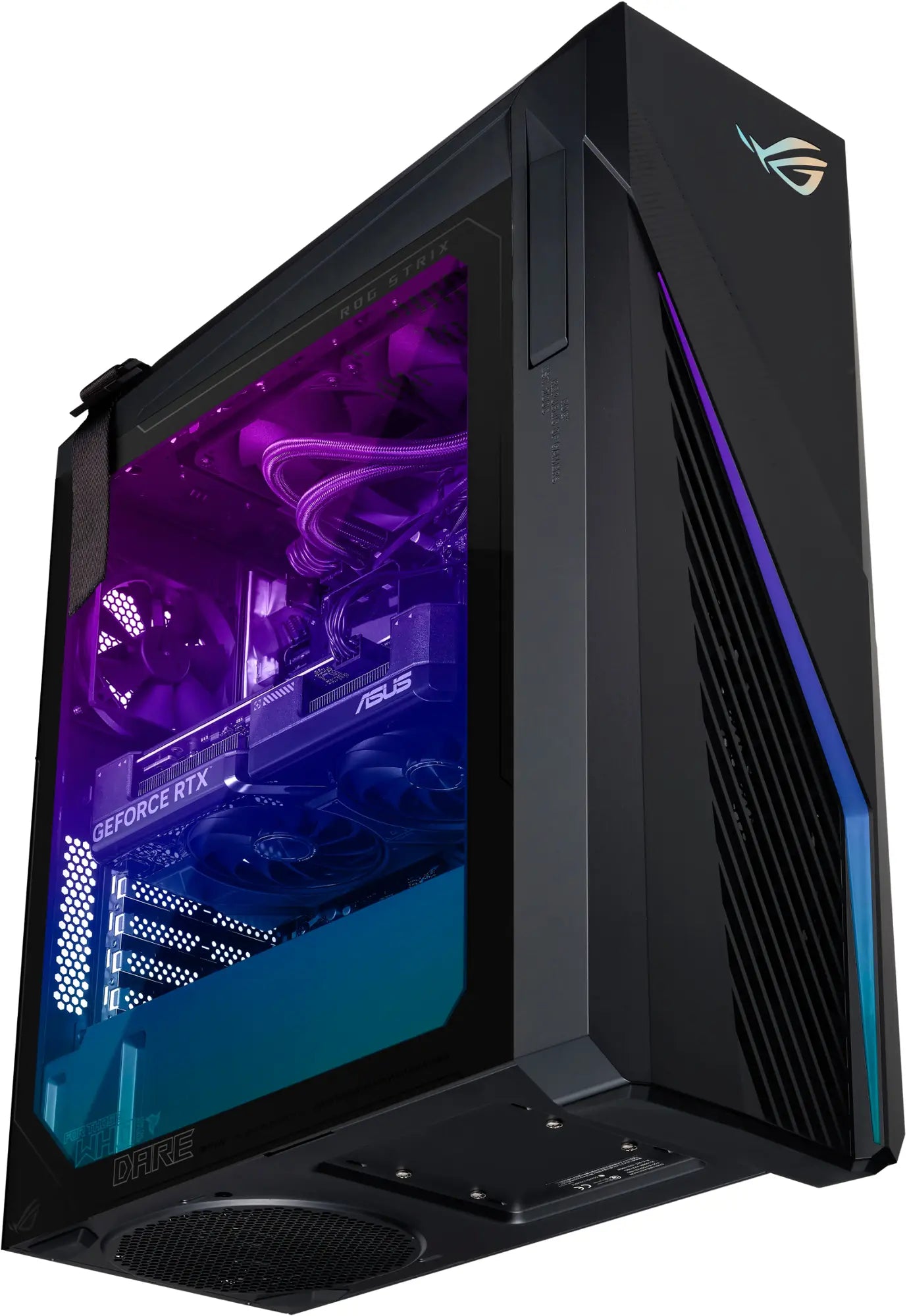 ASUS - ROG Gaming Desktop - Intel Core i7-14700F - 32GB Memory - NVIDIA GeForce RTX 4060 Ti - 2TB SSD - Black