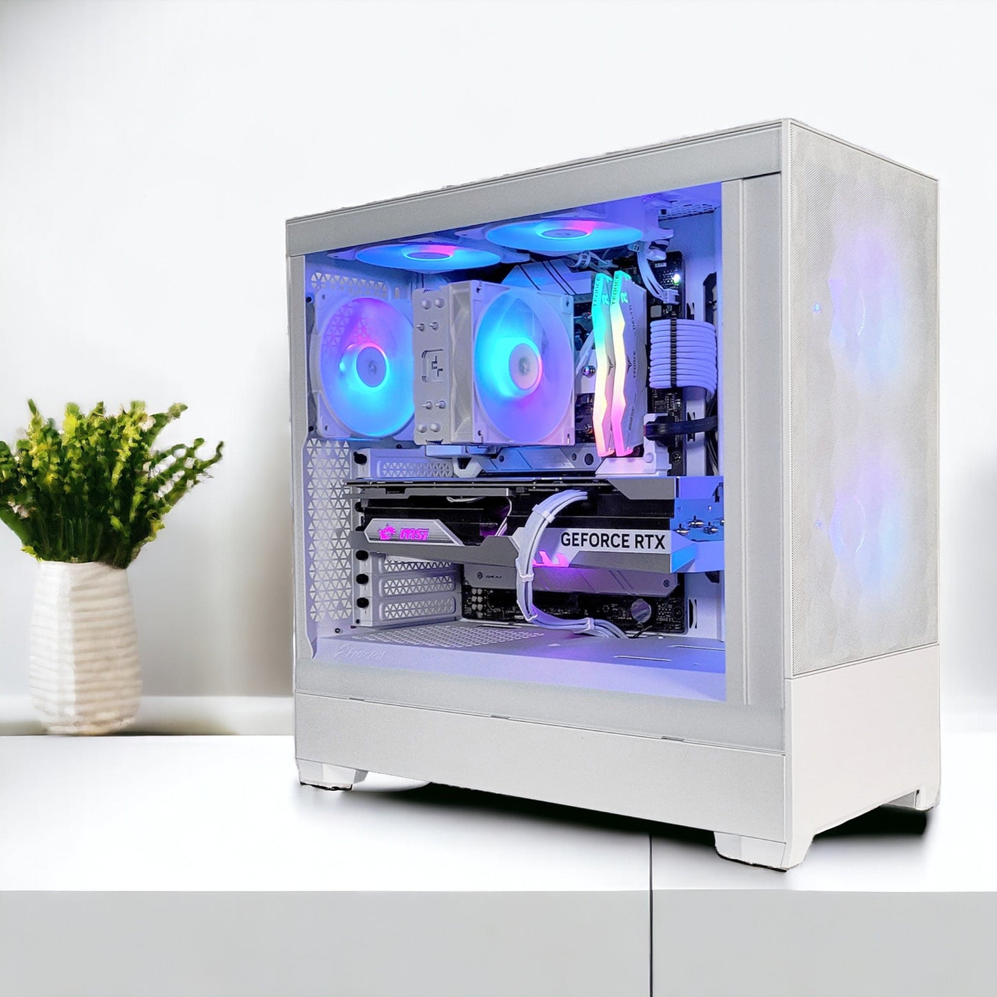 XOTIC PC G5 Pop Air GHOST Black Label Gaming Desktop w/ AMD X670 RYZEN & DDR5