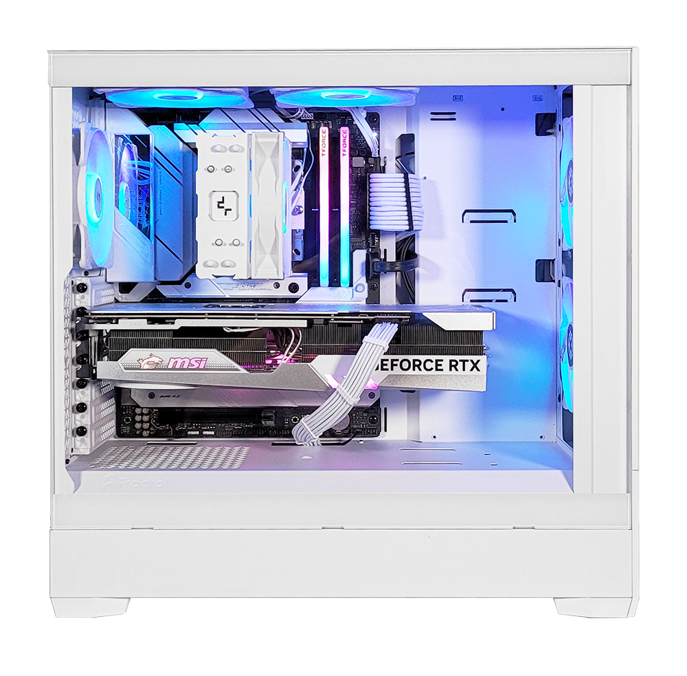 XOTIC PC G5 Pop Air GHOST Black Label Gaming Desktop w/ AMD X670 RYZEN & DDR5