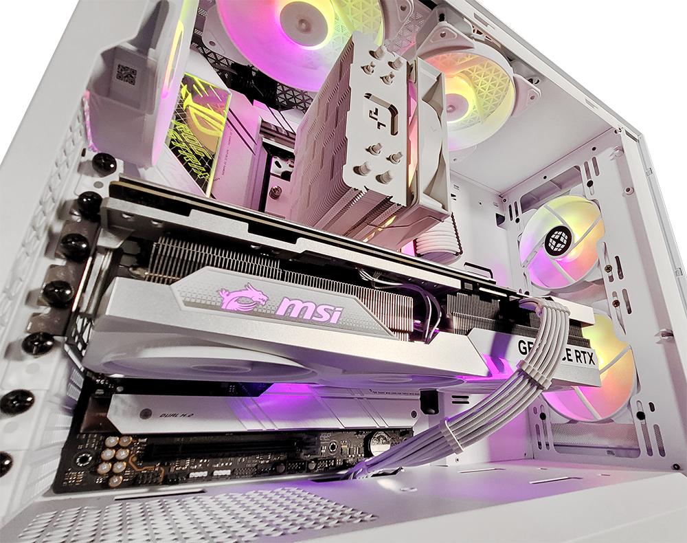 XOTIC PC G5 Pop Air GHOST Black Label Gaming Desktop w/ AMD X670 RYZEN & DDR5