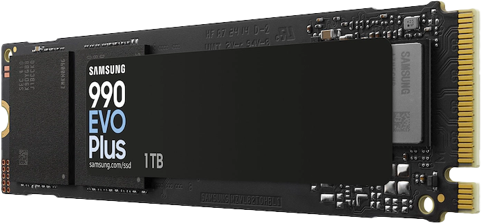 1TB 990 EVO Plus Gen5 PCIe® NVMeᵀᴹ SSD - Upgrade from 512GB