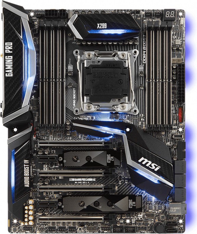 MSI X299 Gaming Pro Carbon AC