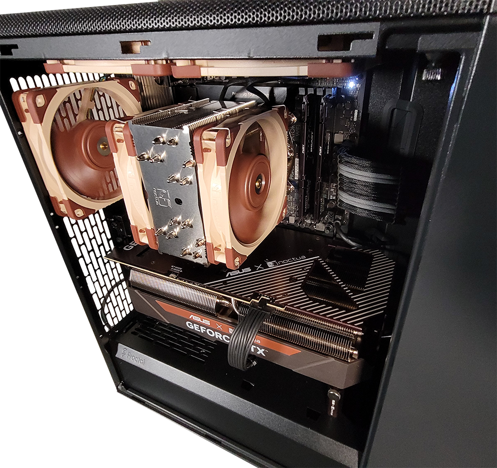 XOTIC PC North Pro Minimalist Black Label Desktop w/ INTEL Z890 & DDR5