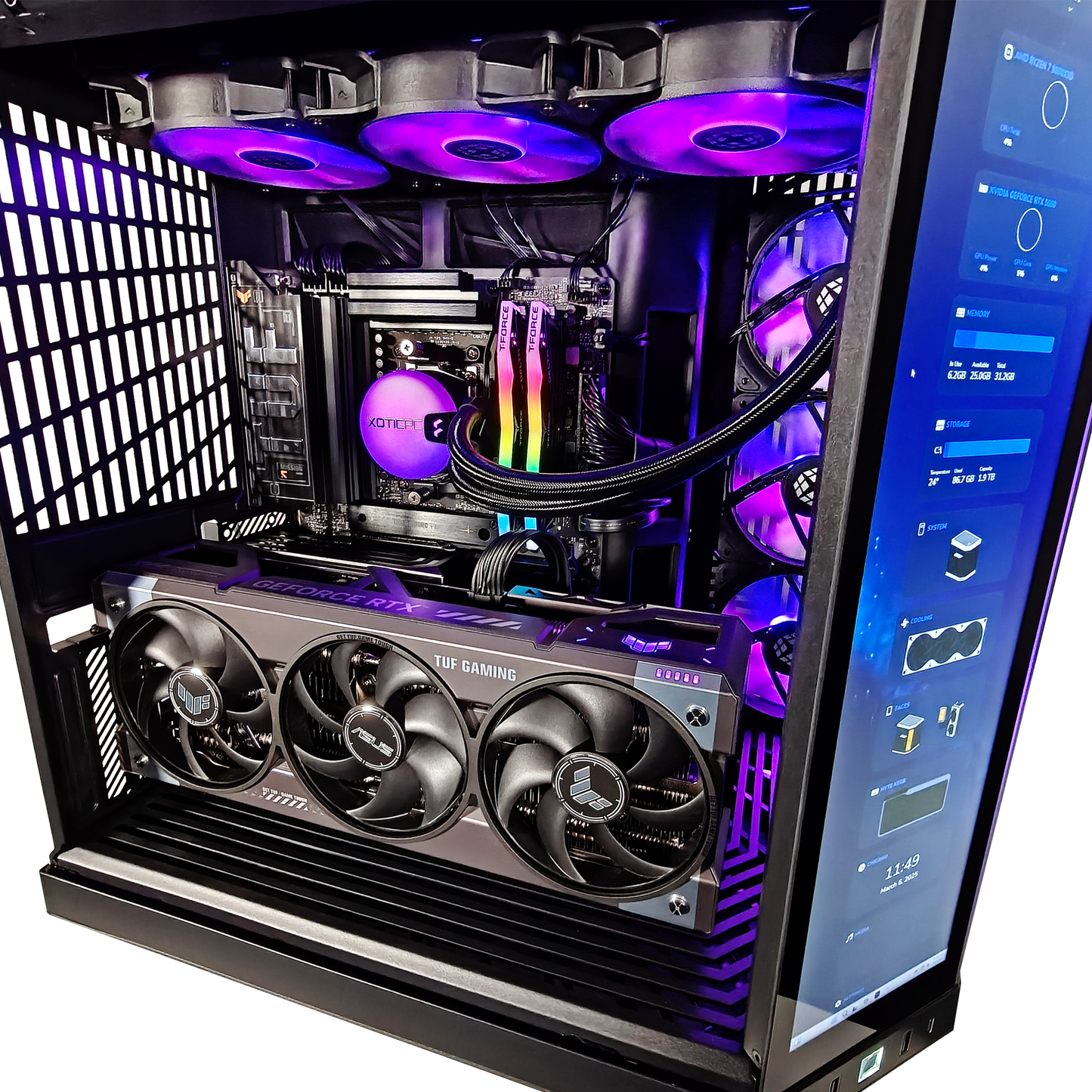 XOTIC PC GX13 HYTE Custom Built Gaming Desktop PC