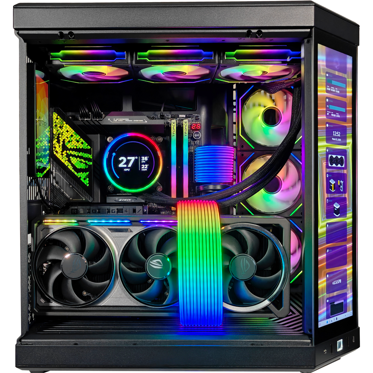 XOTIC PC GX13 HYTE Custom Built Gaming Desktop PC