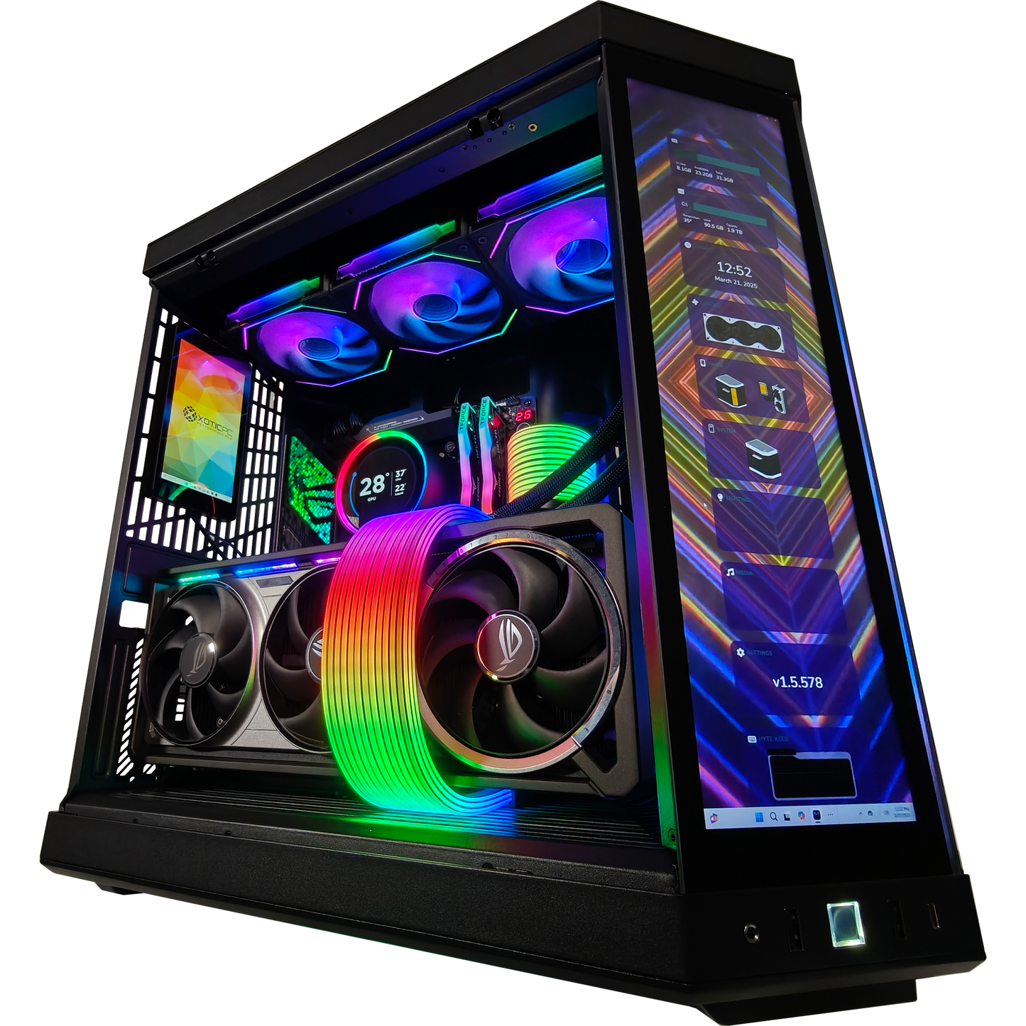 XOTIC PC GX13 HYTE Custom Built Gaming Desktop PC