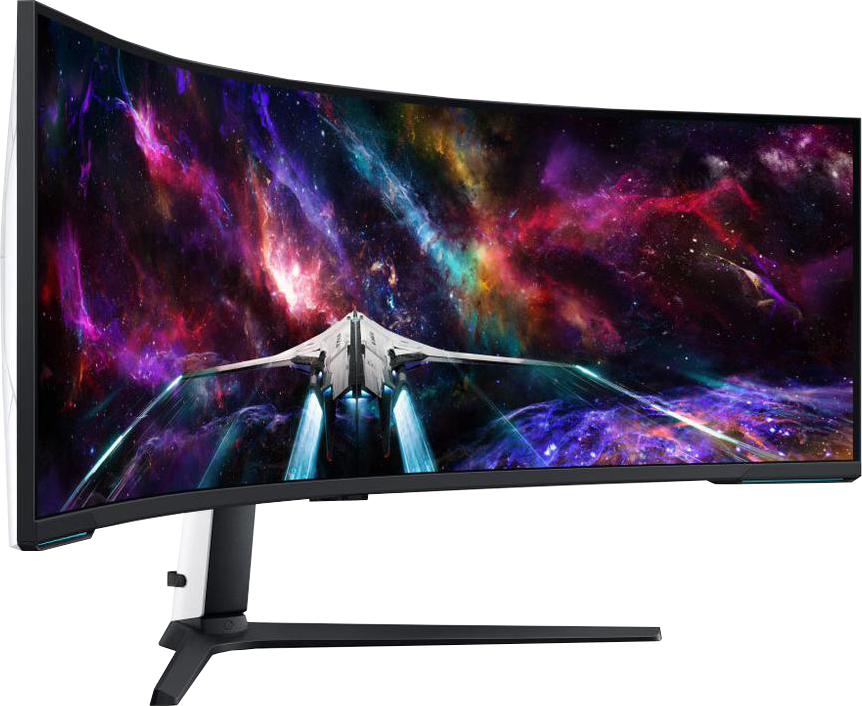 SAMSUNG Odyssey Neo G9 LS57CG952NNXZA - 57" Dual 4K UHD, Quantum Mini-LED, 7680 x 2160, 240Hz, Curved Gaming Monitor