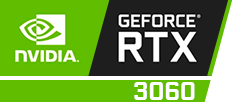 NVIDIA® GeForce RTX™ 3060 8GB GDDR6