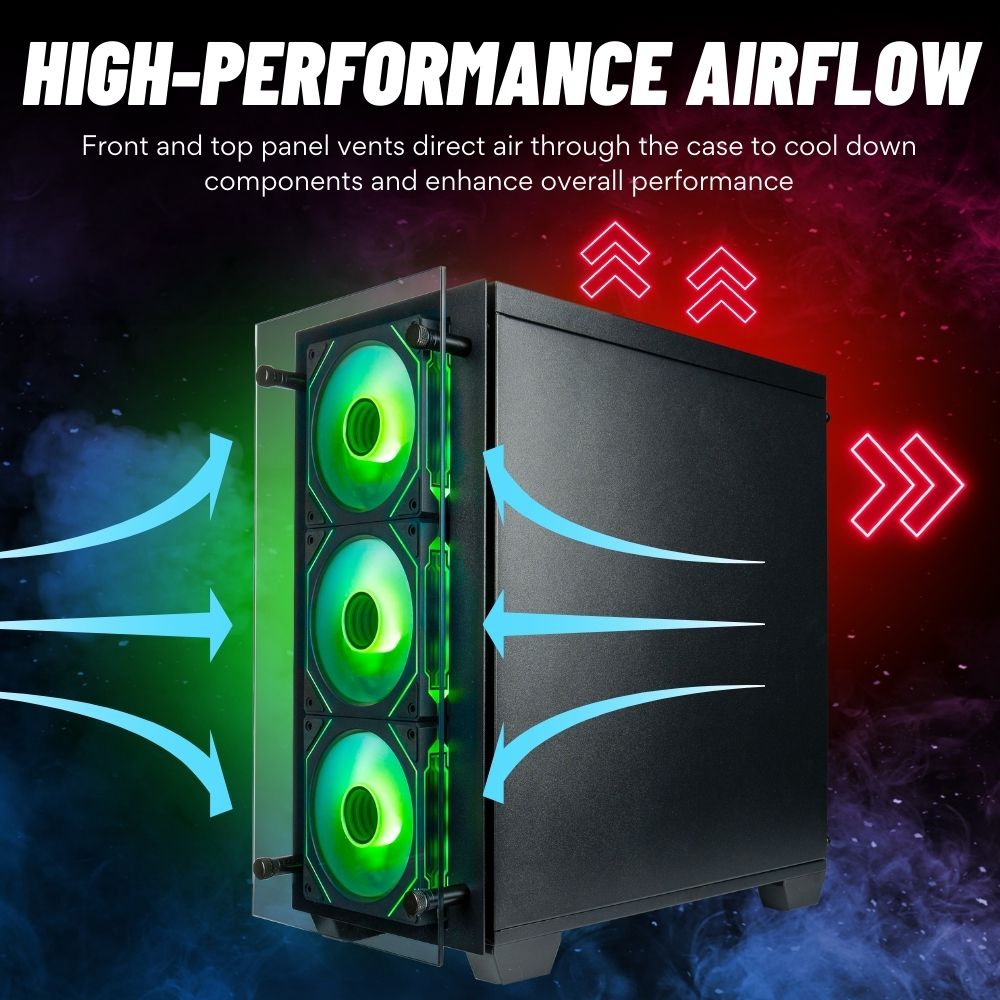 Stratos Prebuilt (AMD 9800X3D, 32GB DDR5, RX 9070 XT, 2TB SSD)