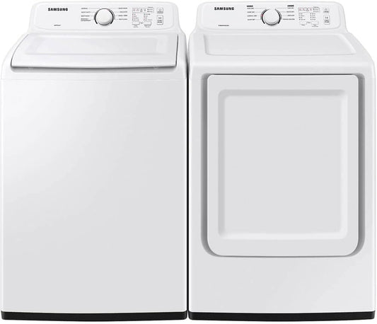 SAMSUNG Top Load HE Washer/Dryer Pair