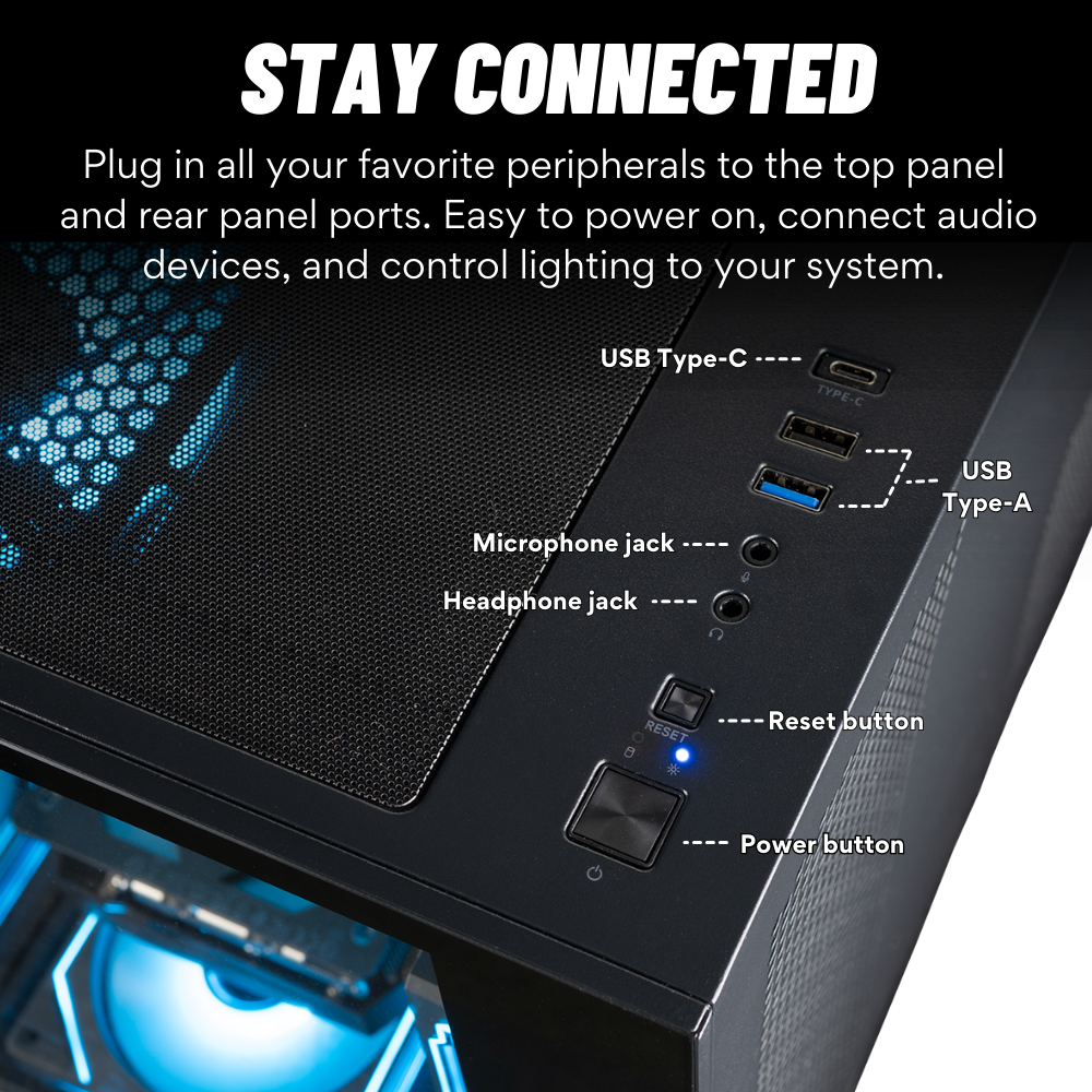 Panorama - Streamer University Edition (Ryzen 7 7800X3D, 32GB DDR5, RTX 5070 Ti, 2TB SSD)