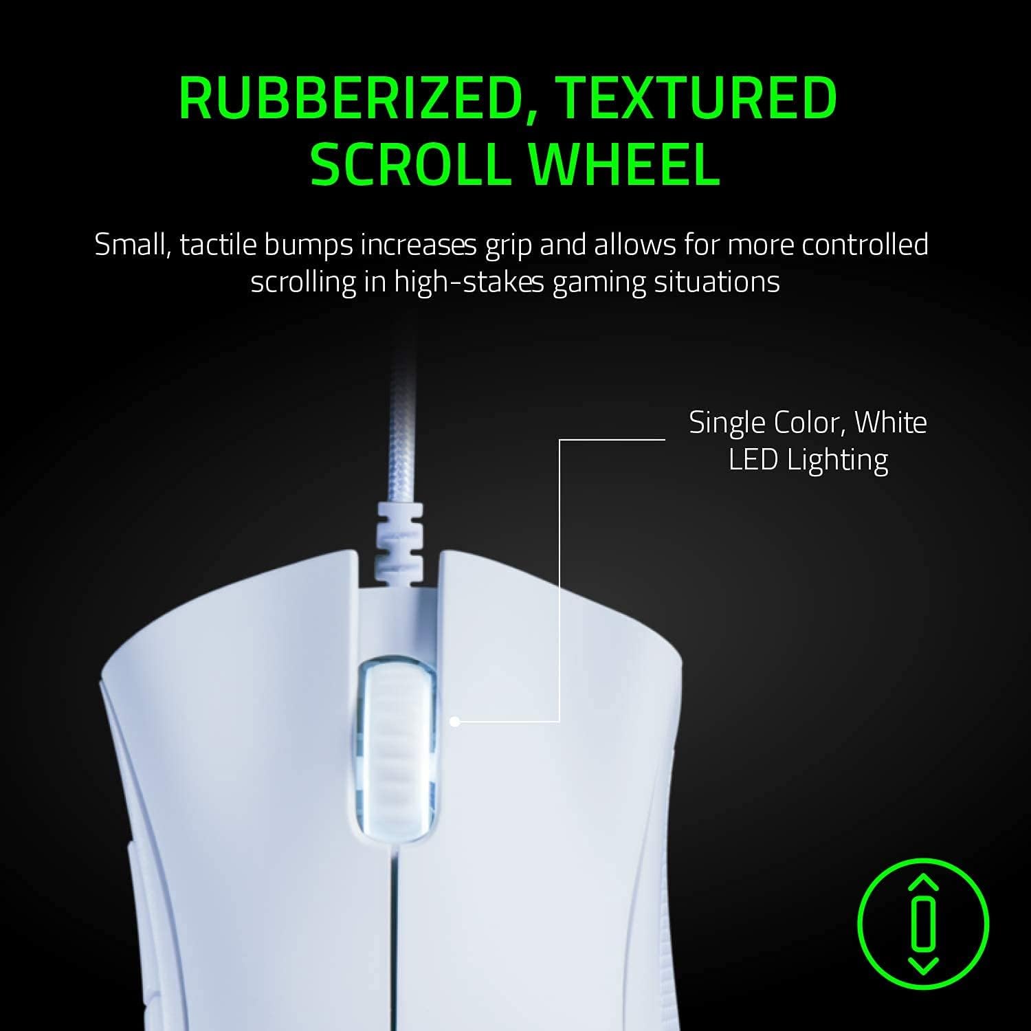 Razer DeathAdder Essential Gaming Mouse (White)