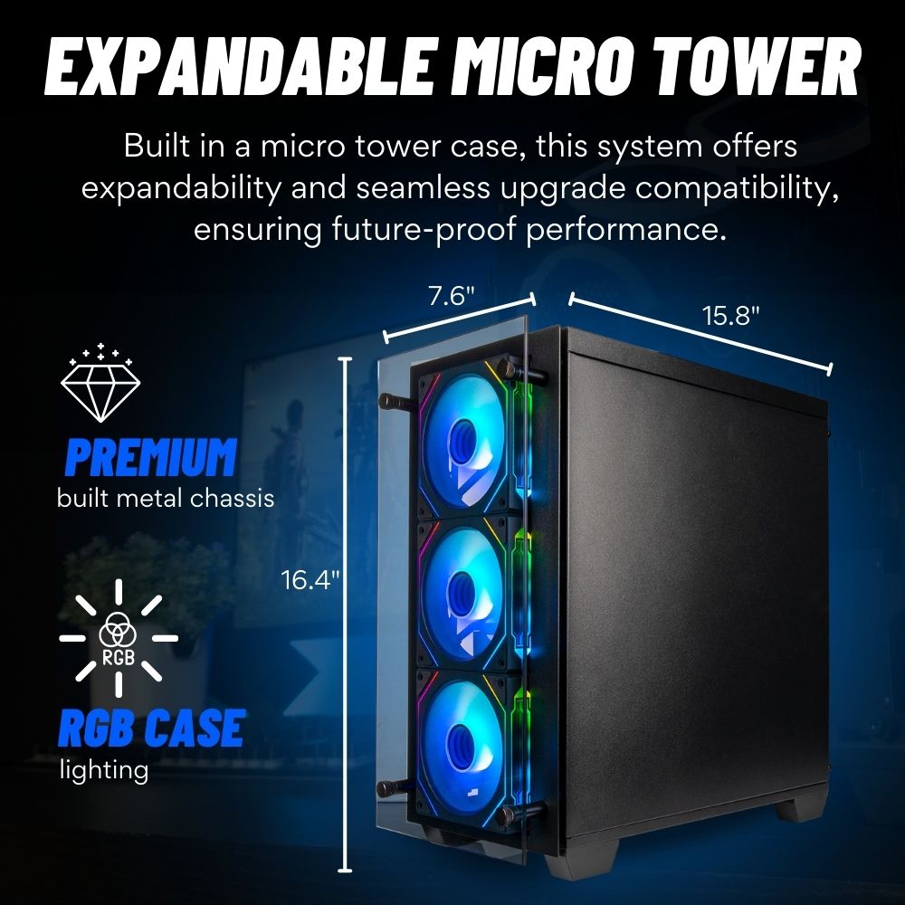 Stratos Prebuilt (AMD 9800X3D, 32GB DDR5, RX 9070 XT, 2TB SSD)