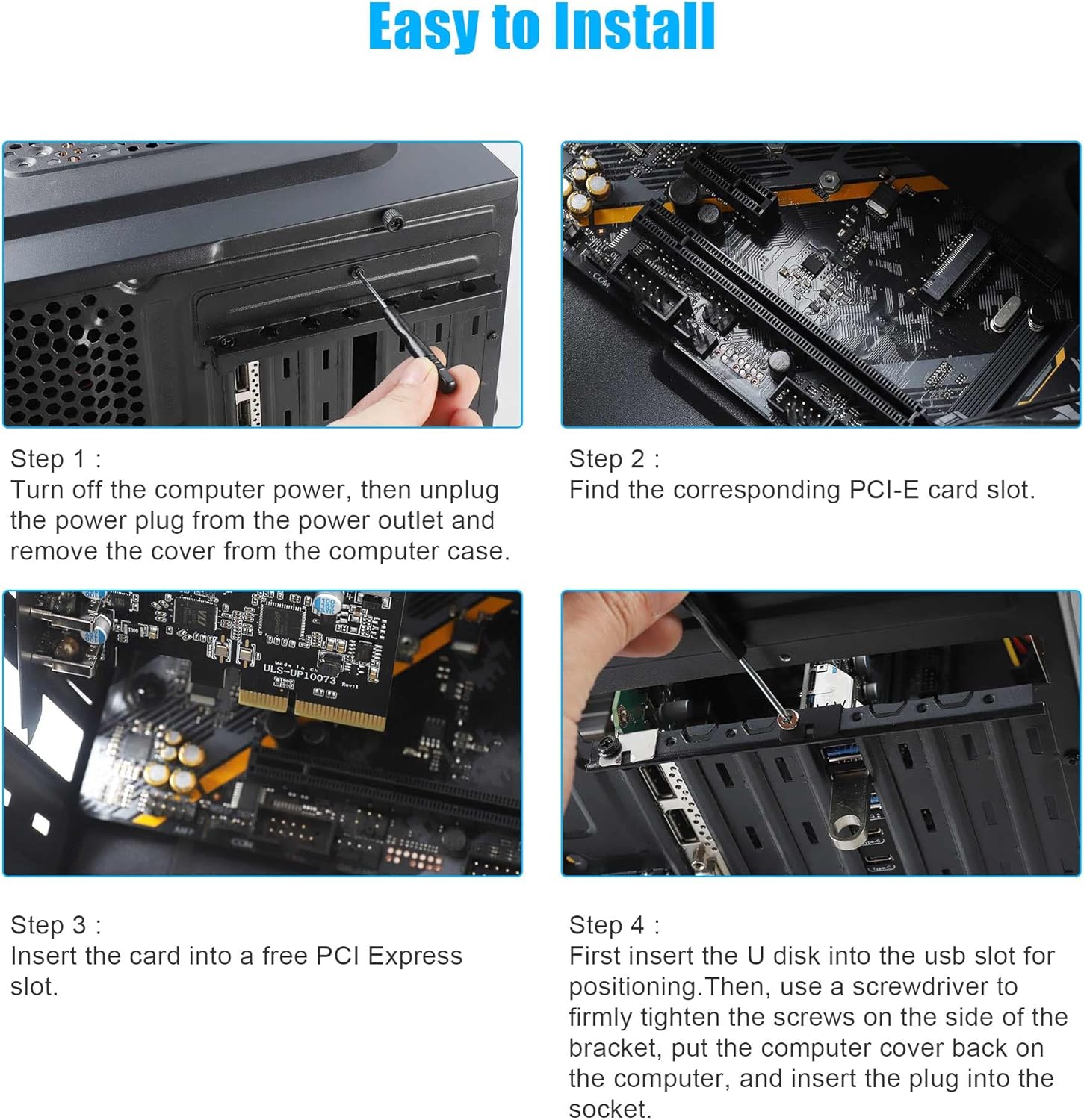 USB 3.0 7-Port Expansion Card