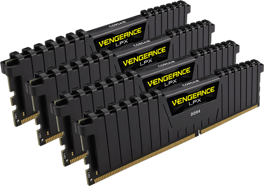 16GB DDR4 2666MHz CORSAIR VENGEANCE LPX (4x 4GB) DIMM Memory Upgrade