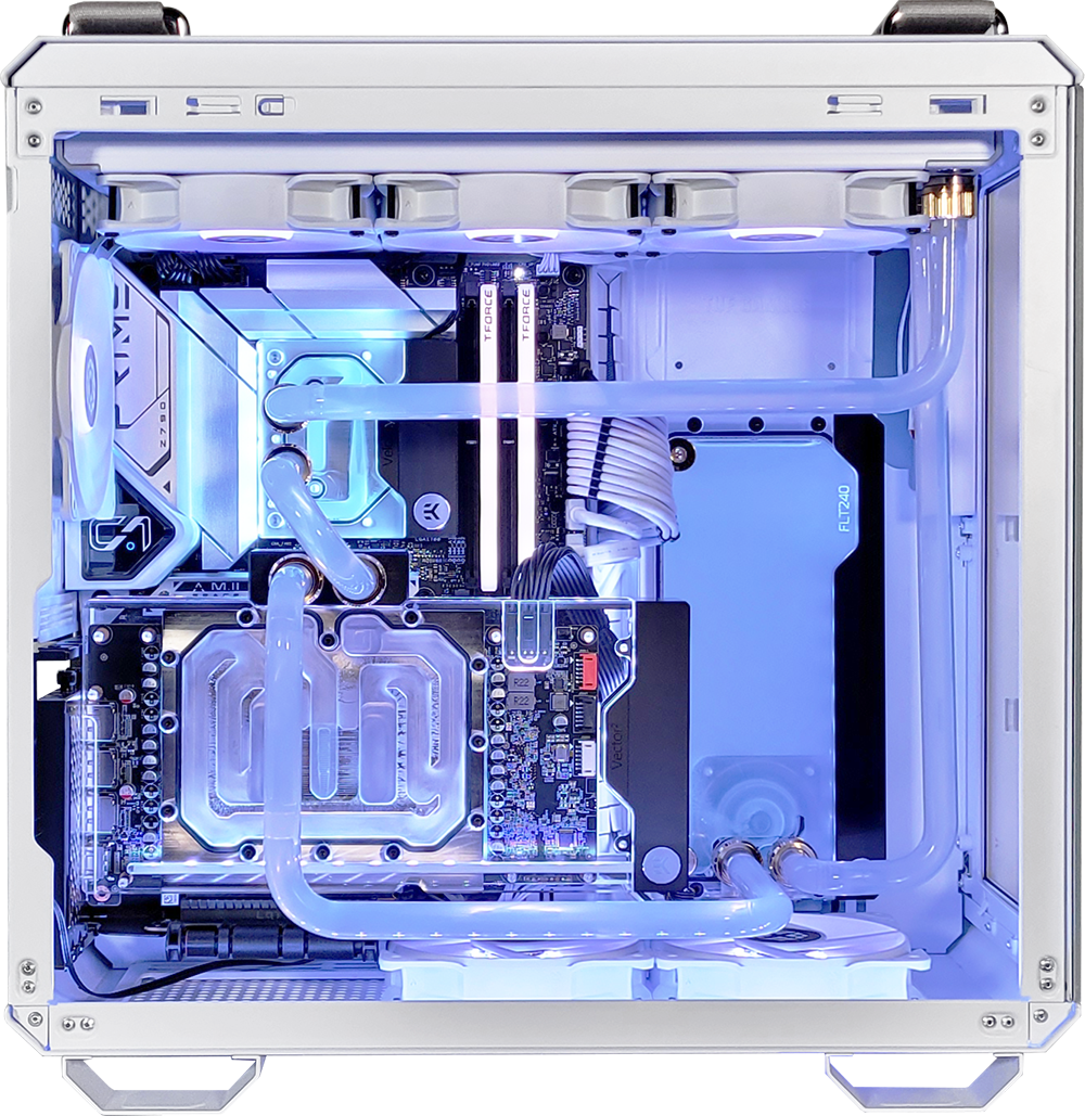 XOTIC PC GT502 Ecto Fog Black Label Gaming Desktop w/ INTEL Z790 & DDR5