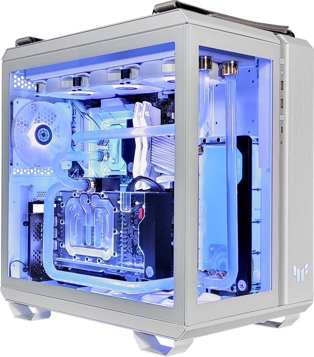 XOTIC PC GT502 Ecto Fog Black Label Gaming Desktop w/ INTEL Z790 & DDR5