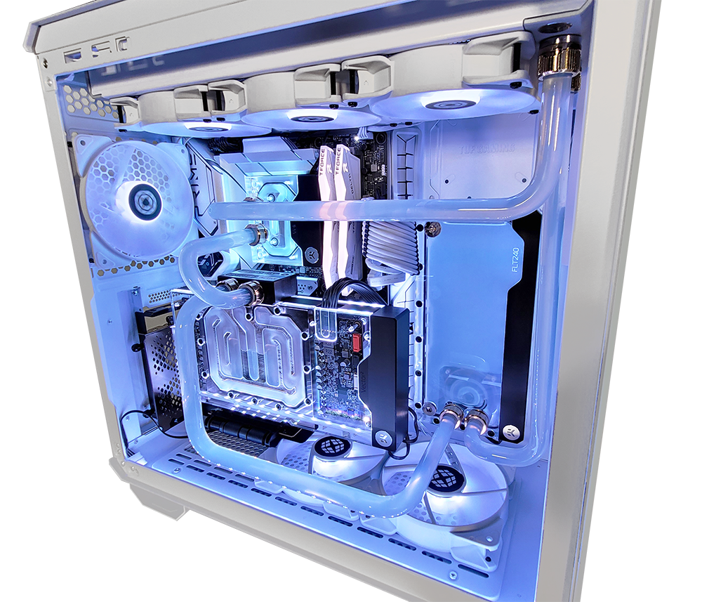 XOTIC PC GT502 Ecto Fog Black Label Gaming Desktop w/ INTEL Z790 & DDR5
