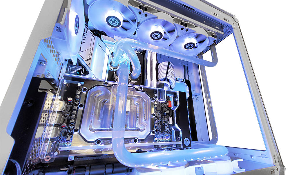 XOTIC PC GT502 Ecto Fog Black Label Gaming Desktop w/ INTEL Z790 & DDR5