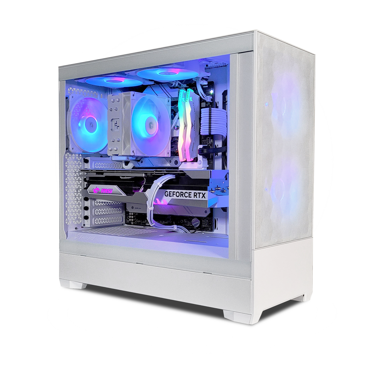 XOTIC PC G5 Pop Air GHOST Black Label Gaming Desktop w/ AMD X670 RYZEN & DDR5