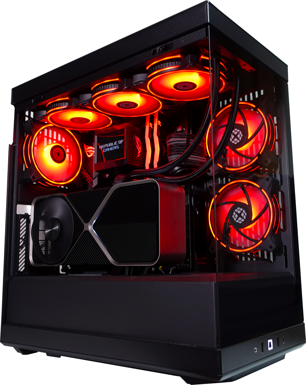 XOTIC PC G6 HYTE Y40 Ultimate Gaming Desktop w/ INTEL Z890 & DDR5