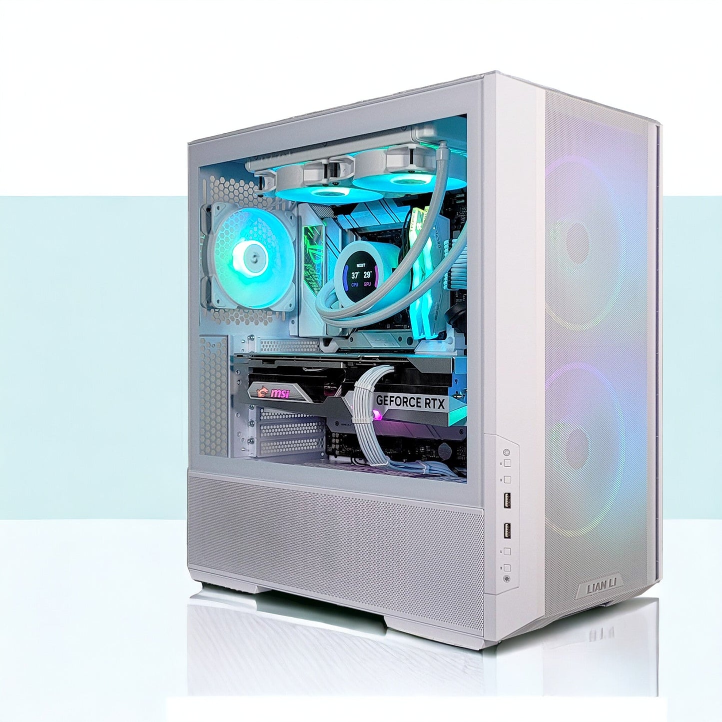 XOTIC PC G7 LANCOOL GHOST Black Label Gaming Desktop w/ AMD X670 RYZEN & DDR5