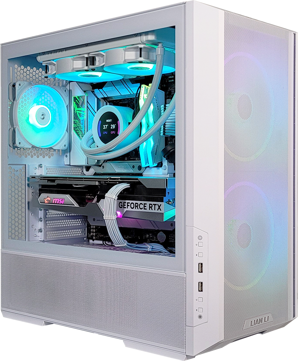 XOTIC PC G7 LANCOOL GHOST Black Label Gaming Desktop w/ AMD X670 RYZEN & DDR5