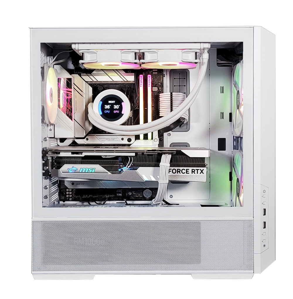 XOTIC PC G7 LANCOOL GHOST Black Label Gaming Desktop w/ AMD X670 RYZEN & DDR5