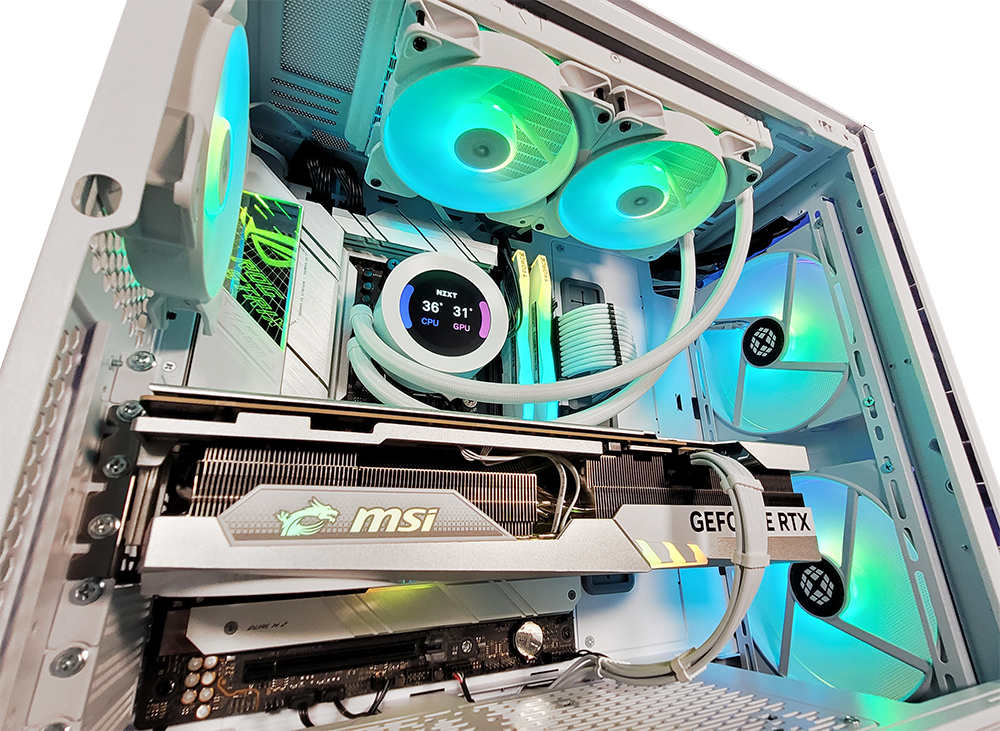 XOTIC PC G7 LANCOOL GHOST Black Label Gaming Desktop w/ AMD X670 RYZEN & DDR5