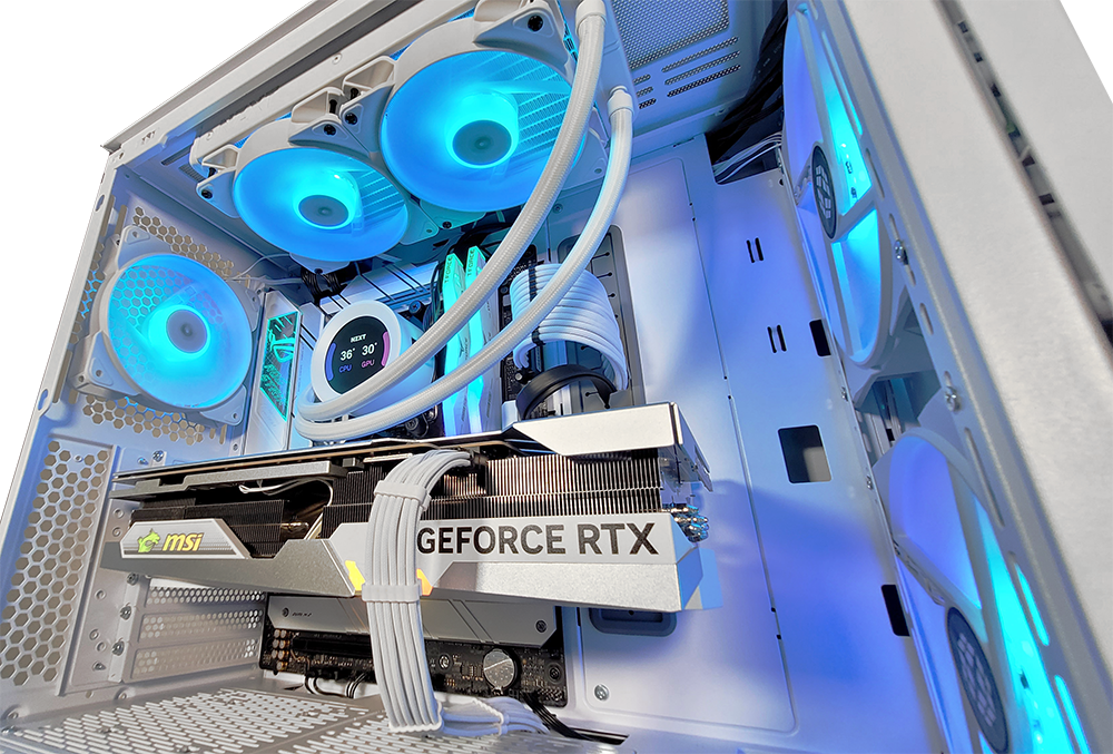 XOTIC PC G7 LANCOOL GHOST Black Label Gaming Desktop w/ AMD X670 RYZEN & DDR5
