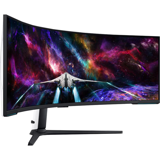 SAMSUNG Odyssey Neo G9 LS57CG952NNXZA - 57" Dual 4K UHD, Quantum Mini-LED, 7680 x 2160, 240Hz, Curved Gaming Monitor