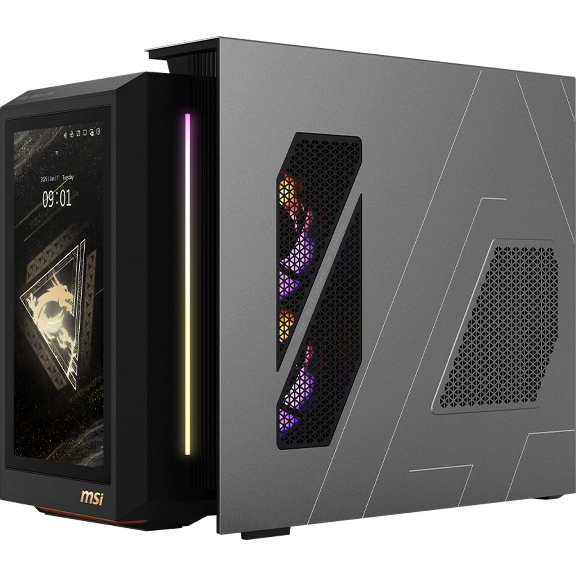 MSI MEG Vision X AI 2NVV9-043US Gaming Desktop