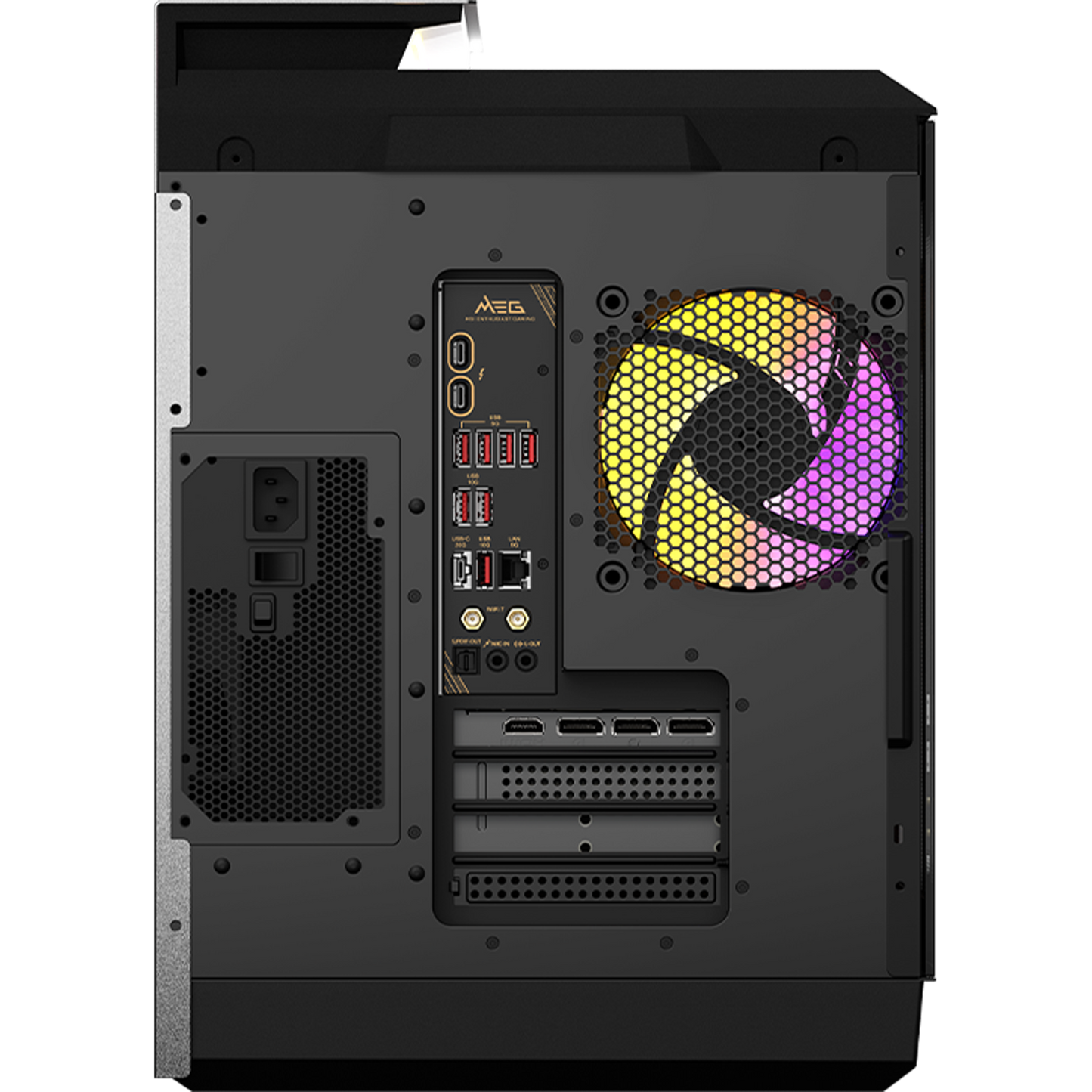 MSI MEG Vision X AI 2NVV9-043US Gaming Desktop