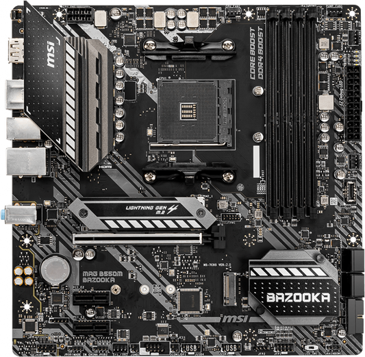 MSI MAG B550M BAZOOKA - MATX Upgrade