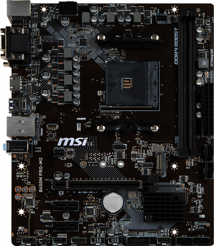 MSI B450M PRO-M2 AM4 - Default