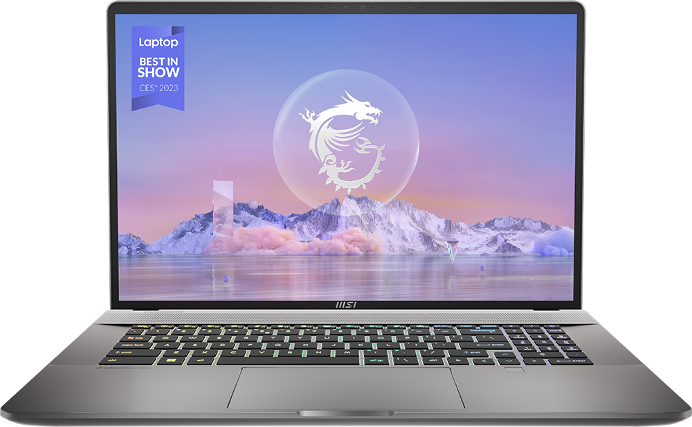 MSI CreatorPro Z17HXStudio A13VKT-077US Professional Creator Workstation Laptop