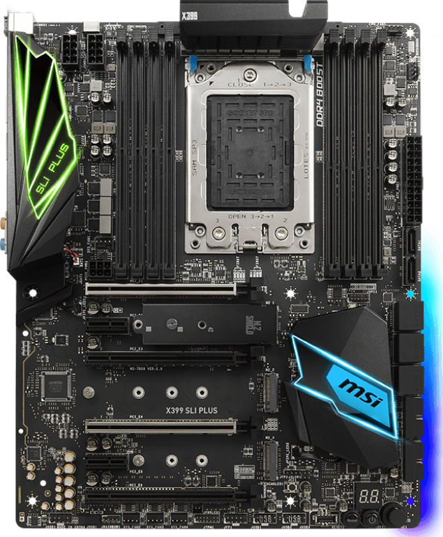MSI X399 SLI PLUS - Default