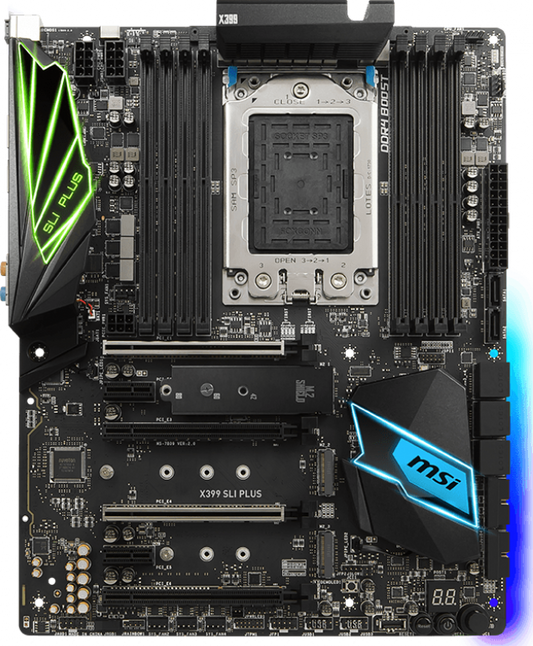 MSI X399 SLI PLUS - Default