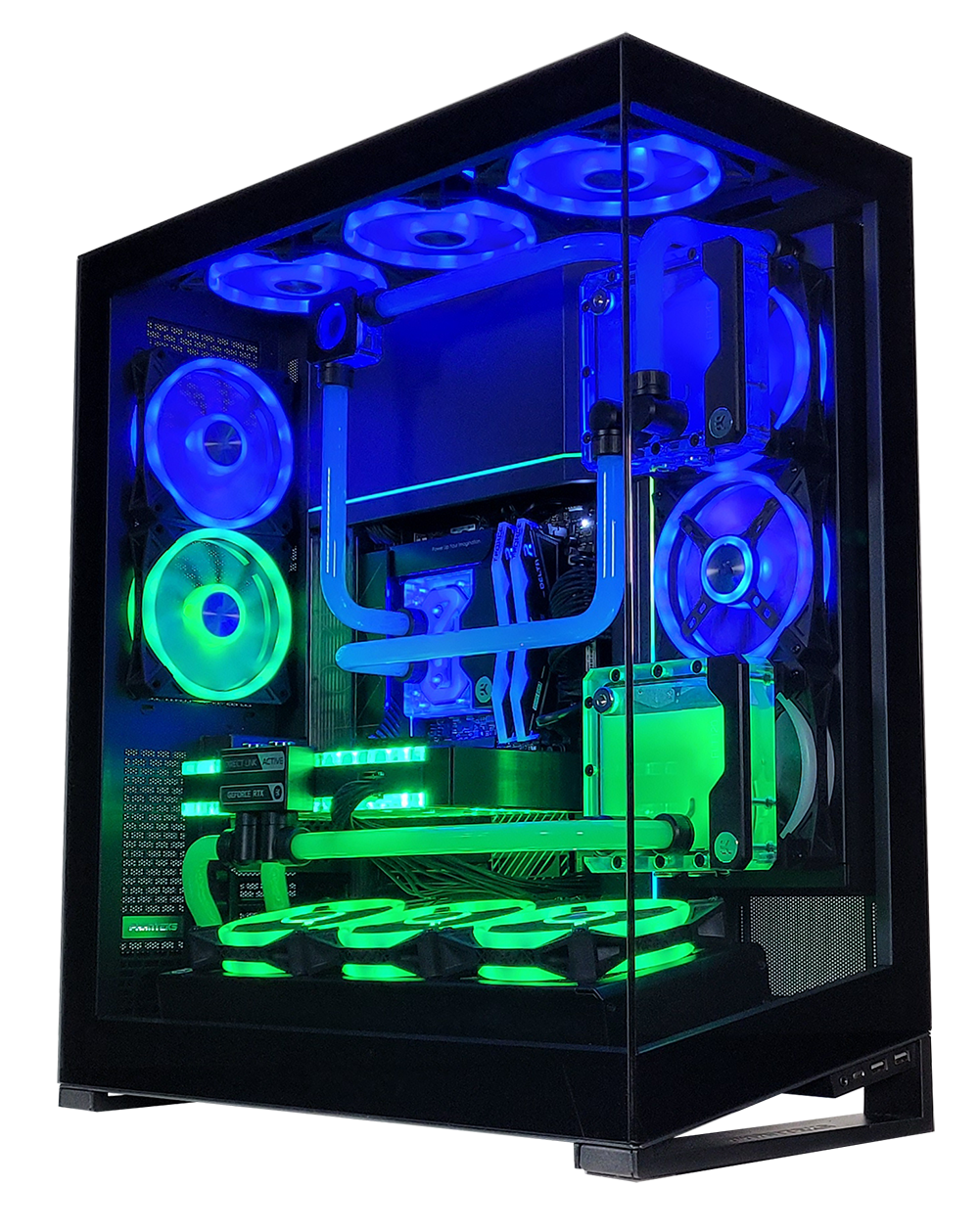 XOTIC PC NV7 Dual Loop Black Label Gaming Desktop w/ INTEL Z790 & DDR5