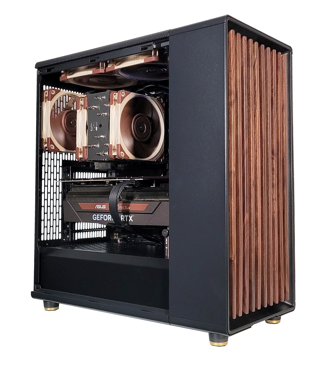 XOTIC PC North Pro Minimalist Black Label Desktop w/ INTEL Z890 & DDR5