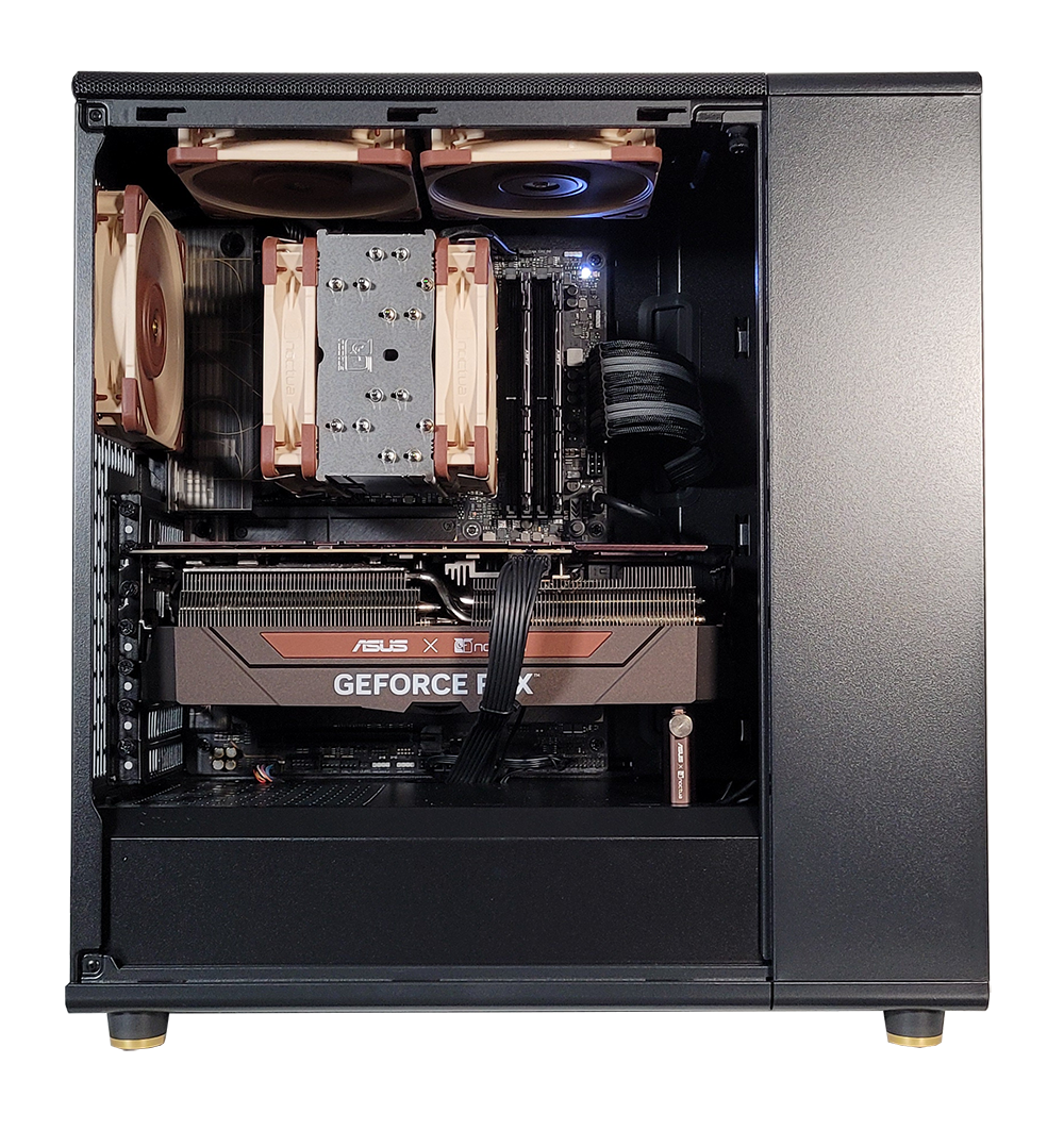 XOTIC PC North Pro Minimalist Black Label Desktop w/ INTEL Z890 & DDR5