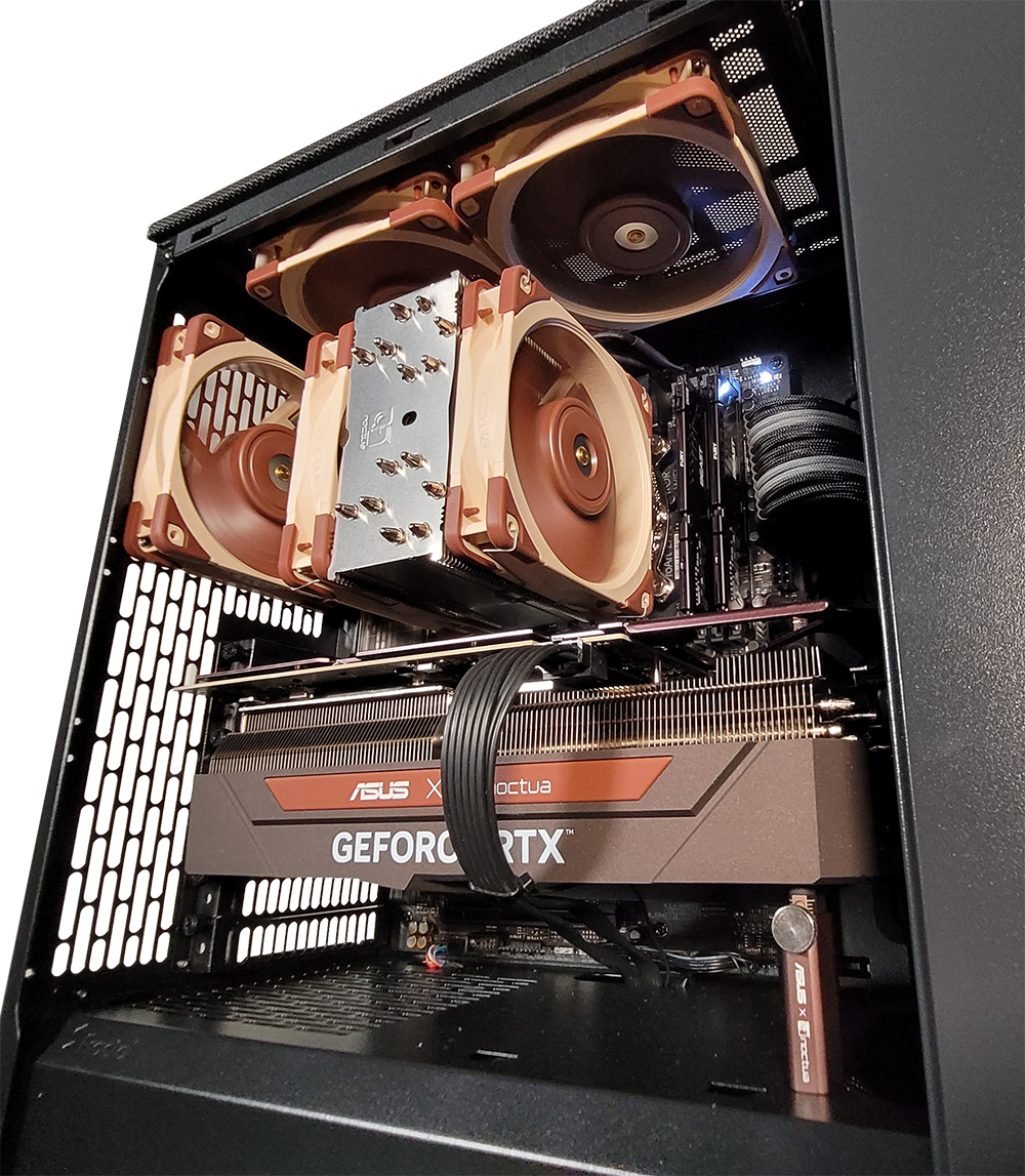 XOTIC PC North Pro Minimalist Black Label Desktop w/ INTEL Z890 & DDR5