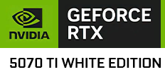 NVIDIA® GeForce RTX™ 5070 Ti 16GB GDDR7 WHITE EDITION