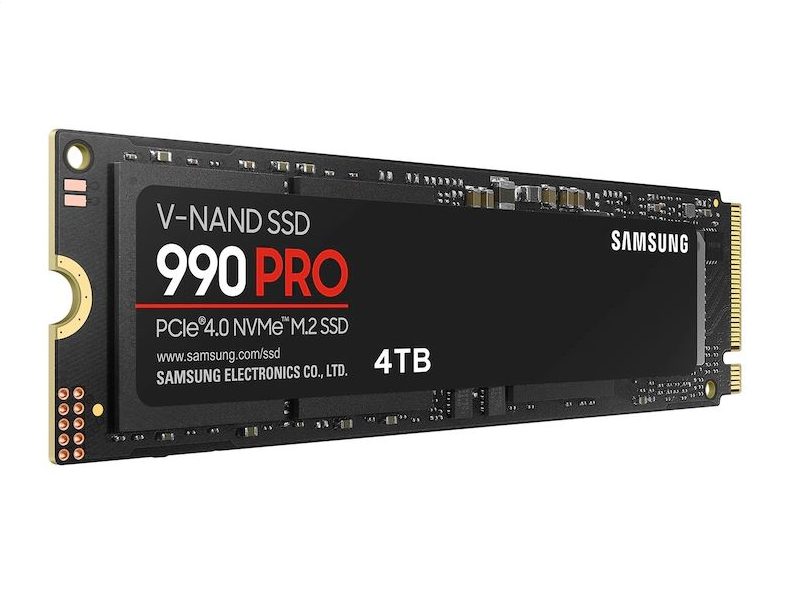 Samsung 990 PRO 4TB (M.2 NVMe, Gen 4)