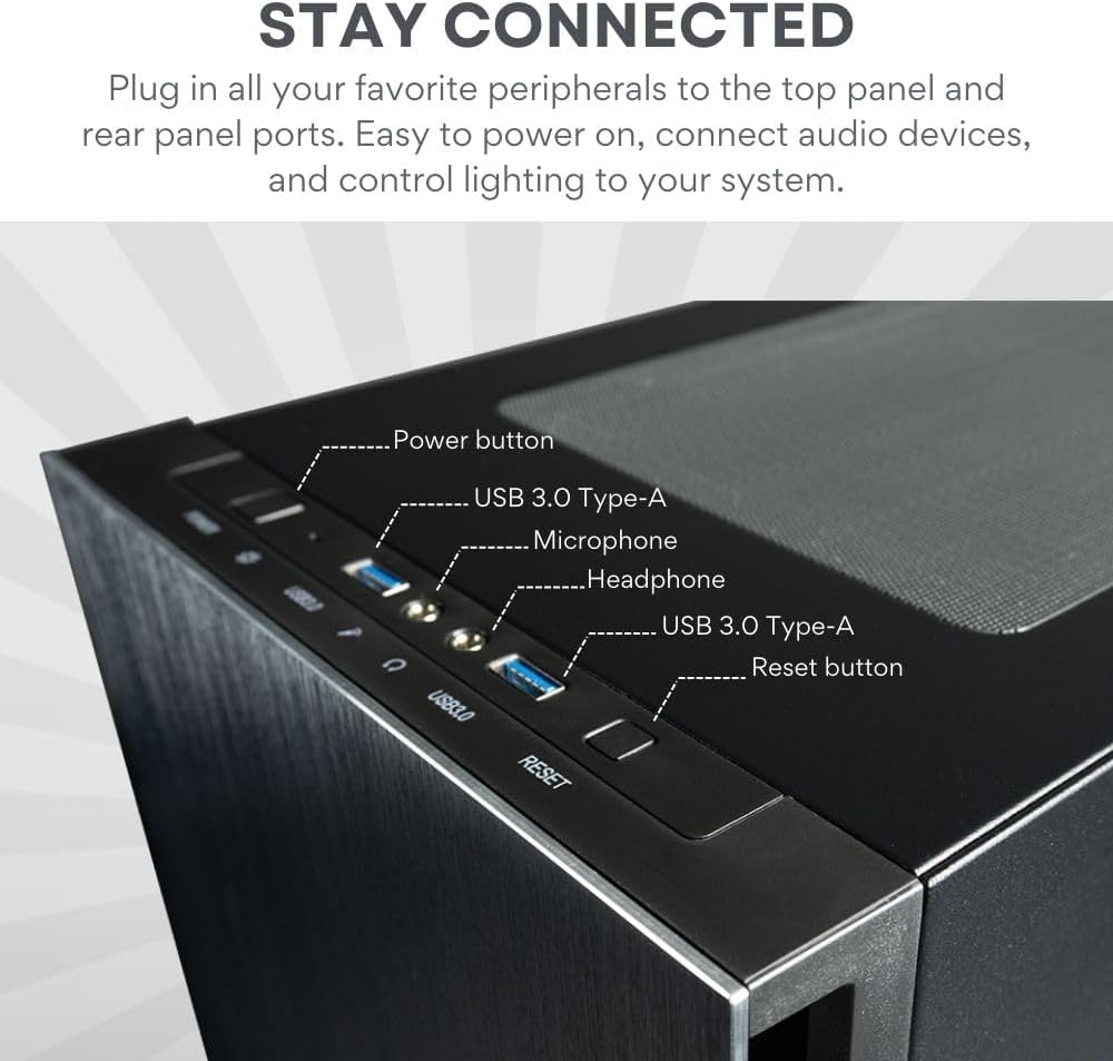 Sentinel Prebuilt (Intel i9-14900KF, 32GB DDR5, RTX 5070, 1TB SSD)