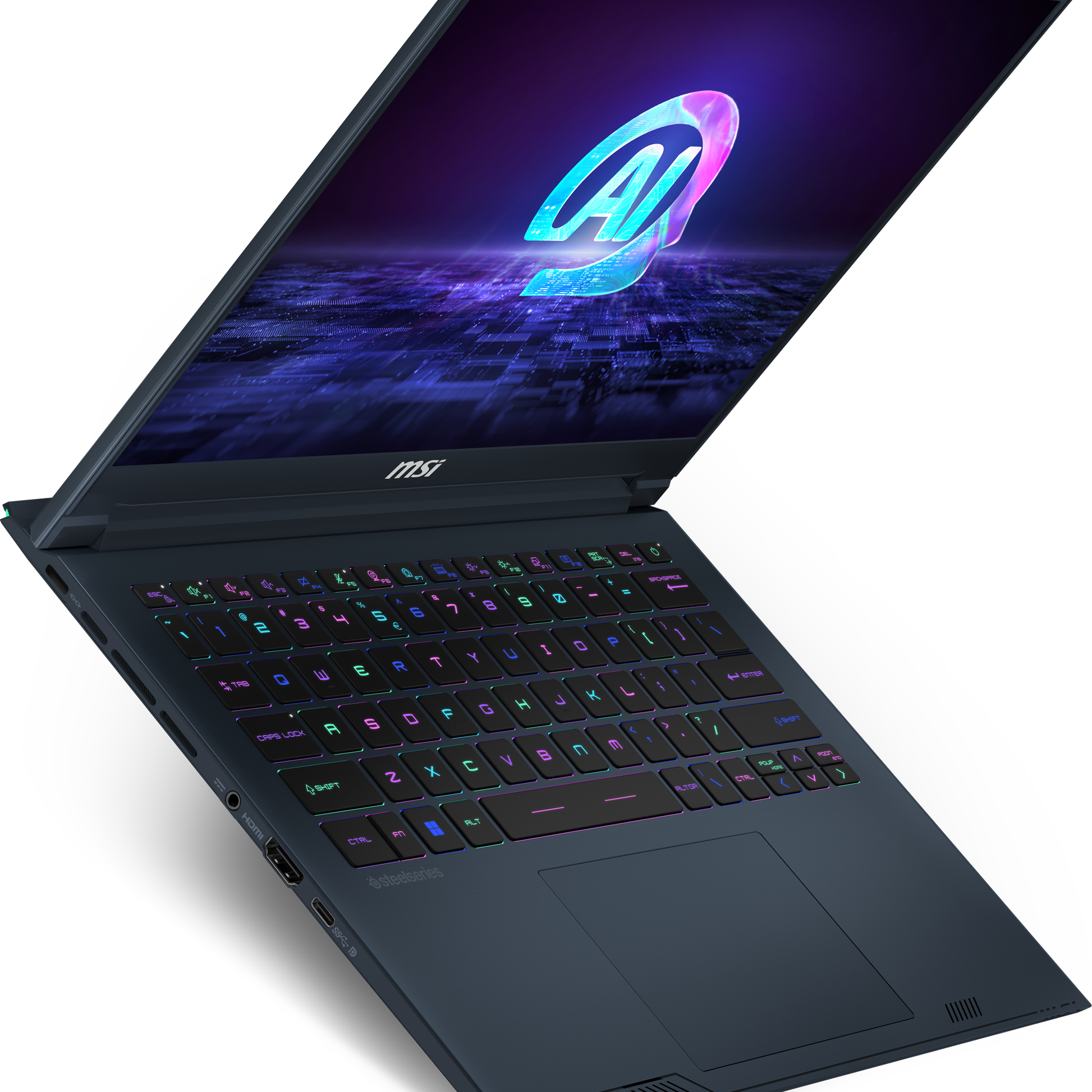 MSI Stealth 14 AI Studio A1VEG-090US Ultra Thin and Light Gaming Laptop