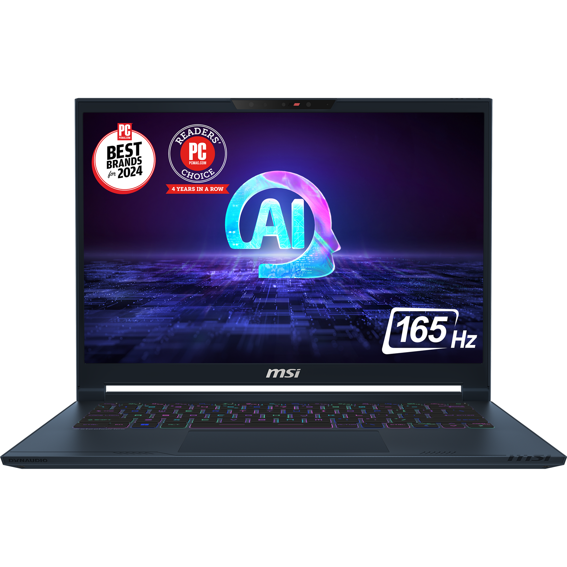 MSI Stealth 14 AI Studio A1VFG-091US Ultra Thin and Light Gaming Laptop