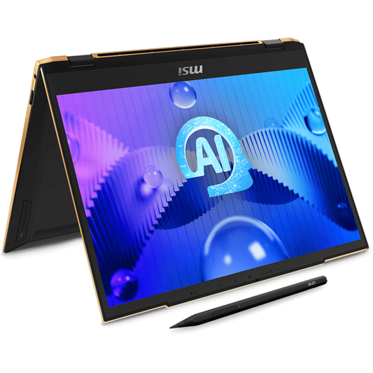 MSI Summit E13 AI Evo A1MTG-038US Ultra Thin and Light Professional 2-in-1 Laptop